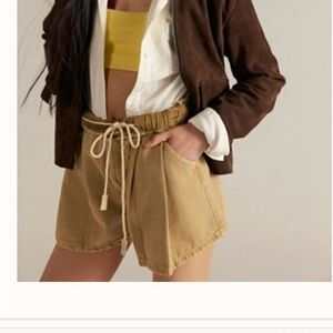 We The Free Tan Cargo Shorts